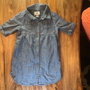 Denim Shirt Dress